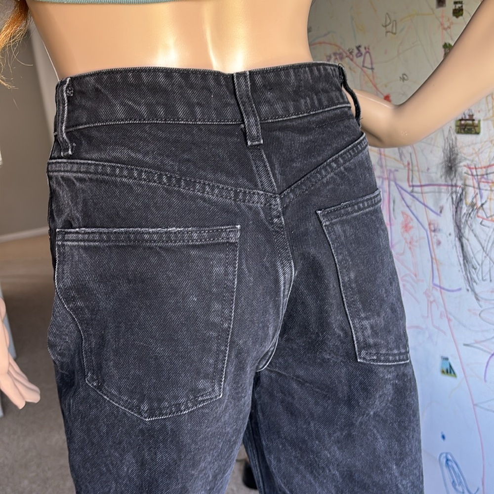 ZARA Ripped Wide Leg Jeans - Picture 11 of 13